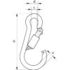 Carbine Hook with Screw Nut - Image 2