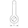 Green Pin® Fishing Dee Shackle Square Headed Pin - Image 3
