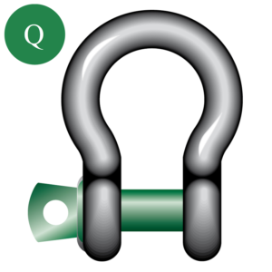 Green Pin® Bow Shackle Screw Pin