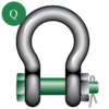 Green Pin® Bow Shackle Safety Pin