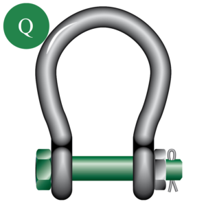 Green Pin® Big Mouth Bow Shackle Safety Pin