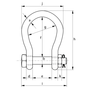 Green Pin® Big Mouth Bow Shackle Safety Pin