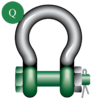Green Pin® Polar Bow Shackle Safety Pin