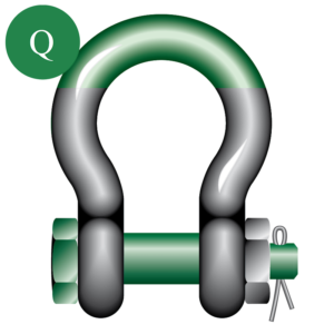 Green Pin® Super Bow Shackle Safety Pin