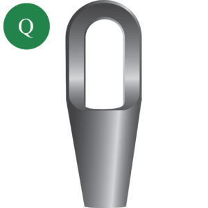 Green Pin® Closed Spelter Socket G-6411