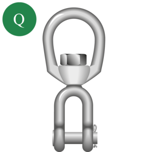 Green Pin® Jaw Eye Swivel G-7723