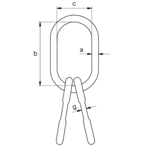 Green Pin® Master link Assembly