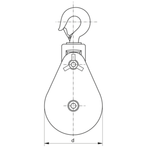 Green Pin® Snatch Block P-6952