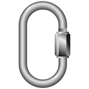 Quick Link with Enlarged Opening