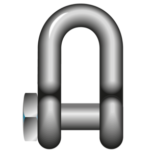 Commercial Dee with Square Head Screw Pin