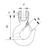 Clevis Sling Hook w/ Catch - Image 2