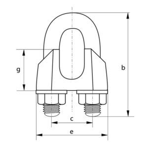 Commercial Wire Rope Grip