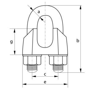 Wire Rope Grip DIN 1142