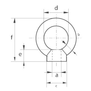 Eyenut Metric Thread