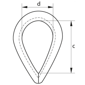 Thimble to DIN 6899 (B)
