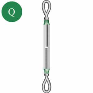 Green Pin® Turnbuckle Eye & Eye G-6311