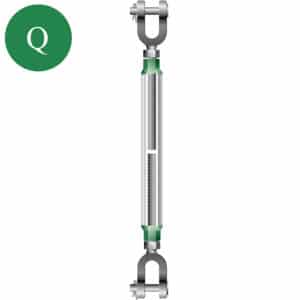 Green Pin® Turnbuckle Jaw & Jaw G-6313