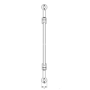 Green Pin Turnbuckle Jaw Jaw G 6313 Green Pin Uk Green Pin Turnbuckle Jaw Jaw G 6313 Green Pin Uk