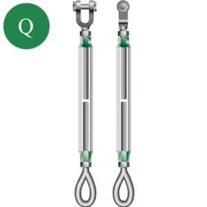 Green Pin® Turnbuckle Eye & Jaw G-6315