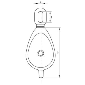GMI Block with Eye, two sheaves