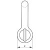 Large Dee Shackle, A Pin - Image 3