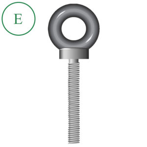Long Shank Collar Eyebolt Metric Thread