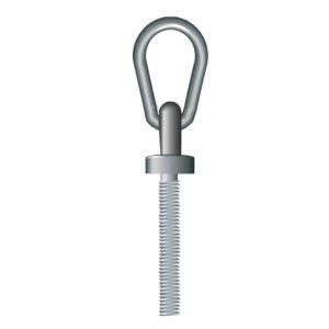 Long Shank Eyebolt with Reevable Egg Link Metric Thread