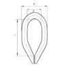 Reeving Thimble BS464 - Image 2