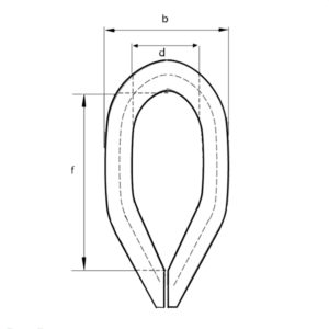 Reeving Thimble BS464