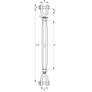 Rigging Screw Jaw & Jaw