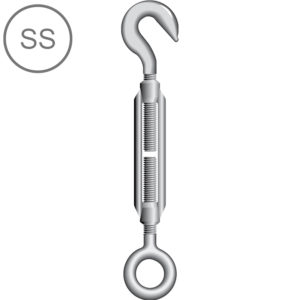 SS Turnbuckle Hook & Eye