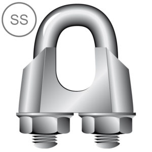 SS Wire Rope Grip