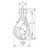 Green Pin® Self Locking Hook CL EN 1677-3 - Image 2