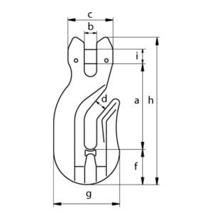 Green Pin® Grab Hook CL