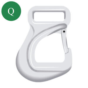 Green Pin® Flat Web Sling Hook
