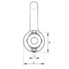 Green Pin® Dee Shackle Fixed Nut - Image 3