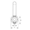 Green Pin® Polar Shackle Fixed Nut - Image 3