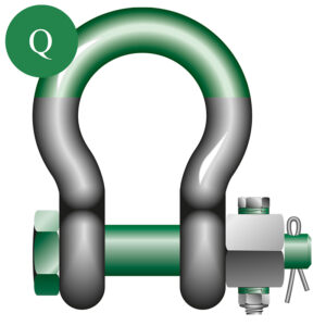 Green Pin® Super Shackle Fixed Nut