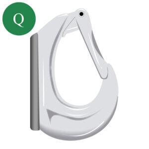 Green Pin® Excavator Hook