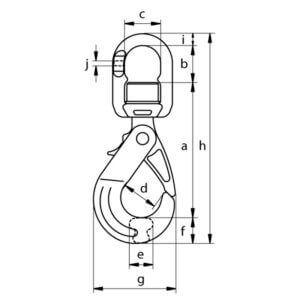 Green Pin® Self Locking Hook S