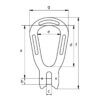 Green Pin® Pear Shaped Link EN 1677-4 - Image 2