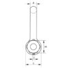 Green Pin® Heavy Duty Polar Shackle Fixed Nut - Image 3