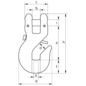 Green Pin Tycan® Grab Hook CL