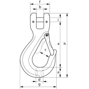 Green Pin Tycan® Sling Hook CL