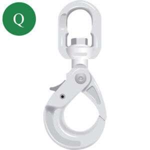 Green Pin® Self Locking Hook S EN 1677-3