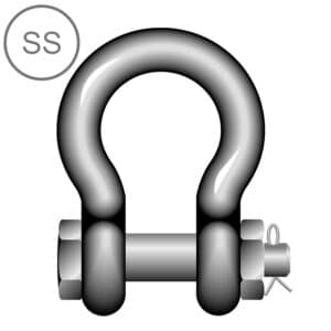 SS Bow Shackle Safety Pin