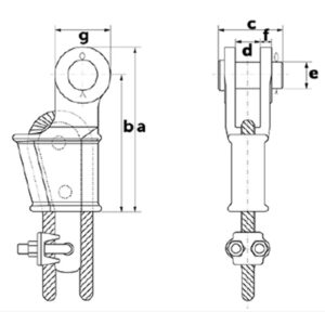 Green Pin® Long Open Wedge Socket G-6419