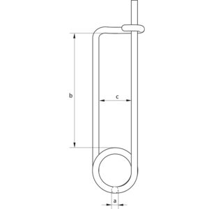 SS Safety Pin / Nappy Pin